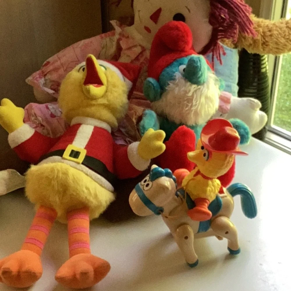 Vintage Talking Big Bird Playskool 1987 WORKS Sesame Street